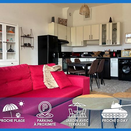 Commes Les Douves Duplex 5 Personnes Lumineux Avec Jardin Et Terrasse Amenagee , Vue Sur Chateau A 5Mn De La Mer, Proche Omaha Beach Et Bayeux מראה חיצוני תמונה