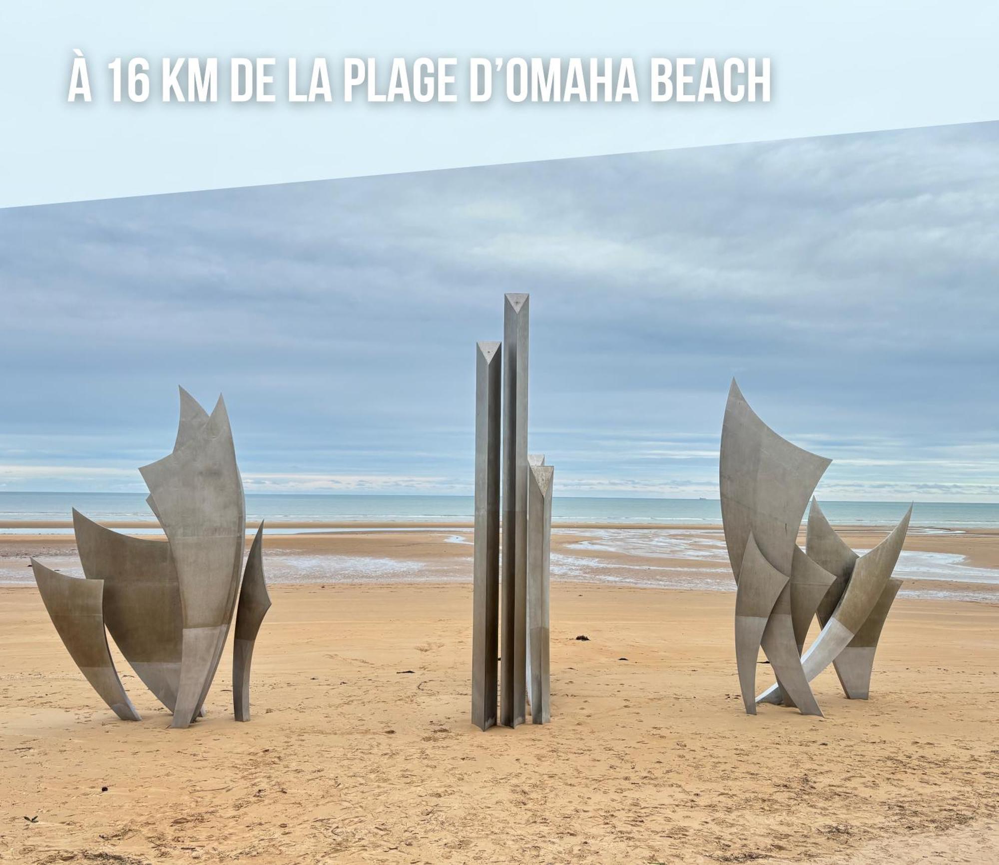 Commes Les Douves Duplex 5 Personnes Lumineux Avec Jardin Et Terrasse Amenagee , Vue Sur Chateau A 5Mn De La Mer, Proche Omaha Beach Et Bayeux מראה חיצוני תמונה