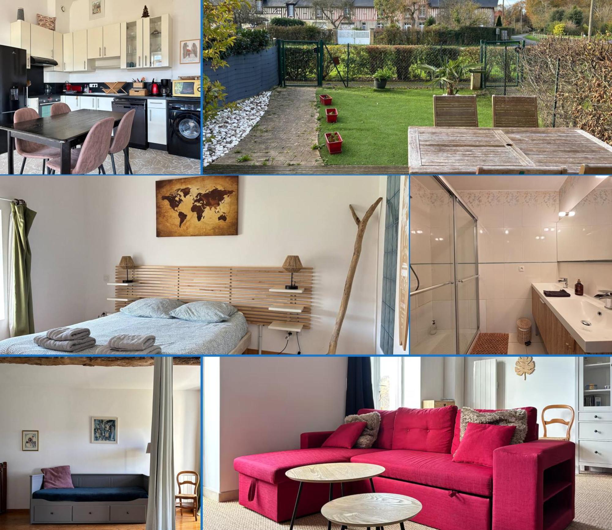 Commes Les Douves Duplex 5 Personnes Lumineux Avec Jardin Et Terrasse Amenagee , Vue Sur Chateau A 5Mn De La Mer, Proche Omaha Beach Et Bayeux מראה חיצוני תמונה